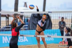 世界沙滩排球职业巡回赛未来赛（海口站）开赛